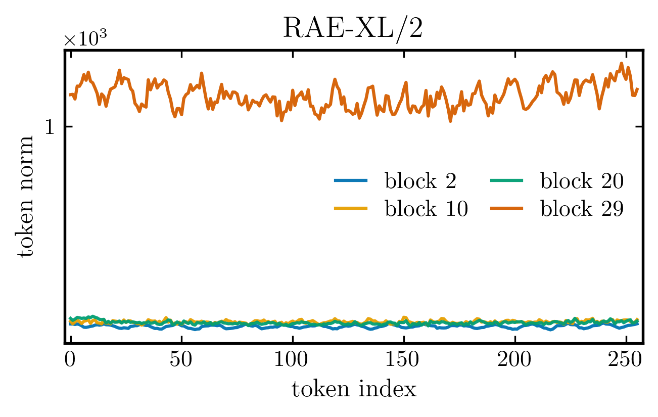 RAE token norms